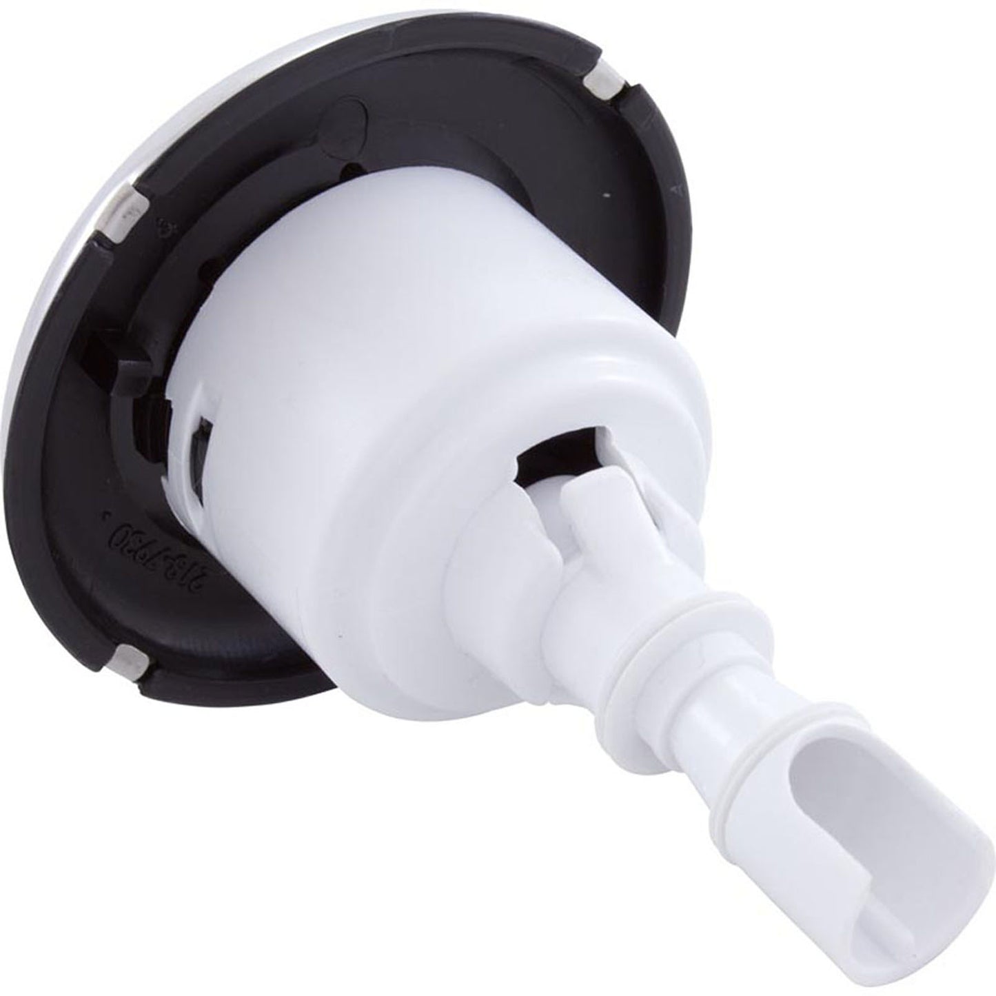 Waterway Plastics-Jet Intl, WW Mini Storm, 3"fd, Massage, Smth, SS/Blk