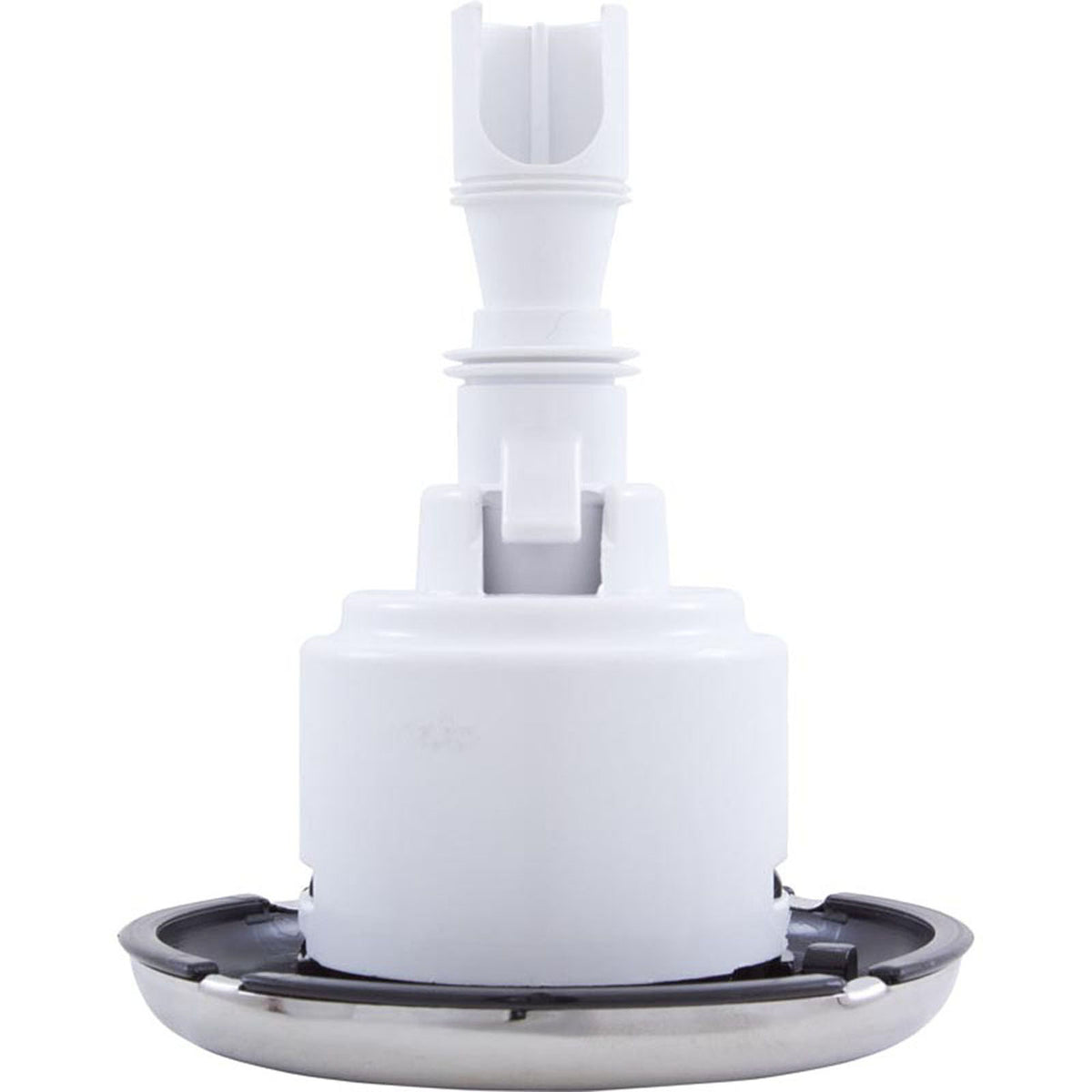 Waterway Plastics-Jet Intl, WW Mini Storm, 3"fd, Massage, Smth, SS/Blk