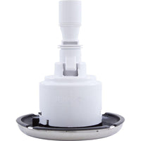 Waterway Plastics-Jet Intl, WW Mini Storm, 3"fd, Massage, Smth, SS/Blk