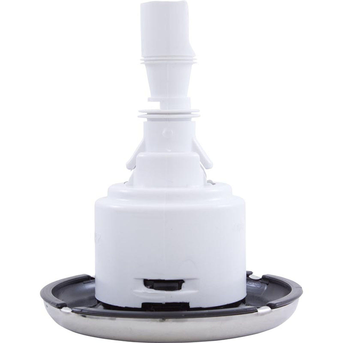 Waterway Plastics-Jet Intl, WW Mini Storm, 3"fd, Massage, Smth, SS/Blk