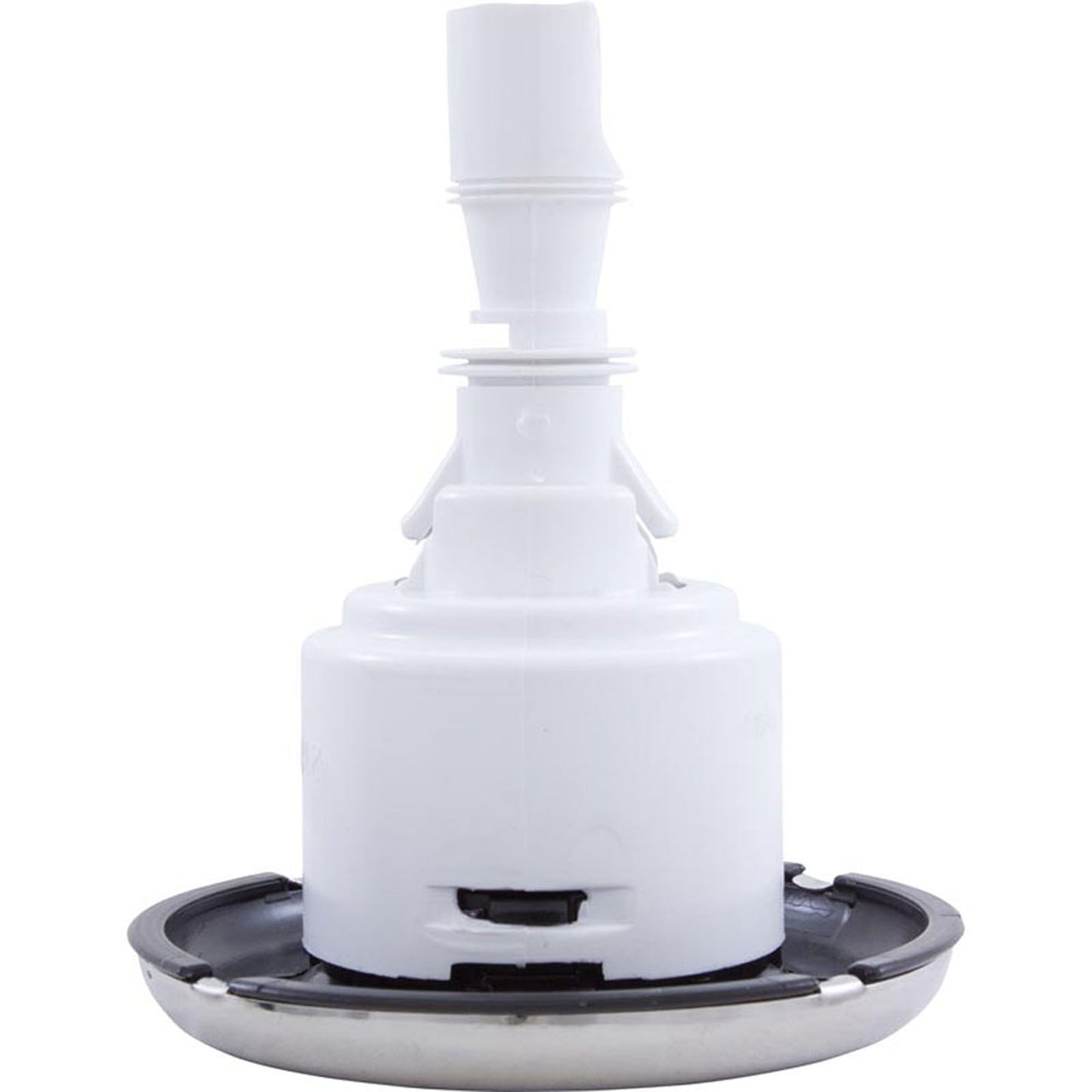 Waterway Plastics-Jet Intl, WW Mini Storm, 3"fd, Massage, Smth, SS/Blk