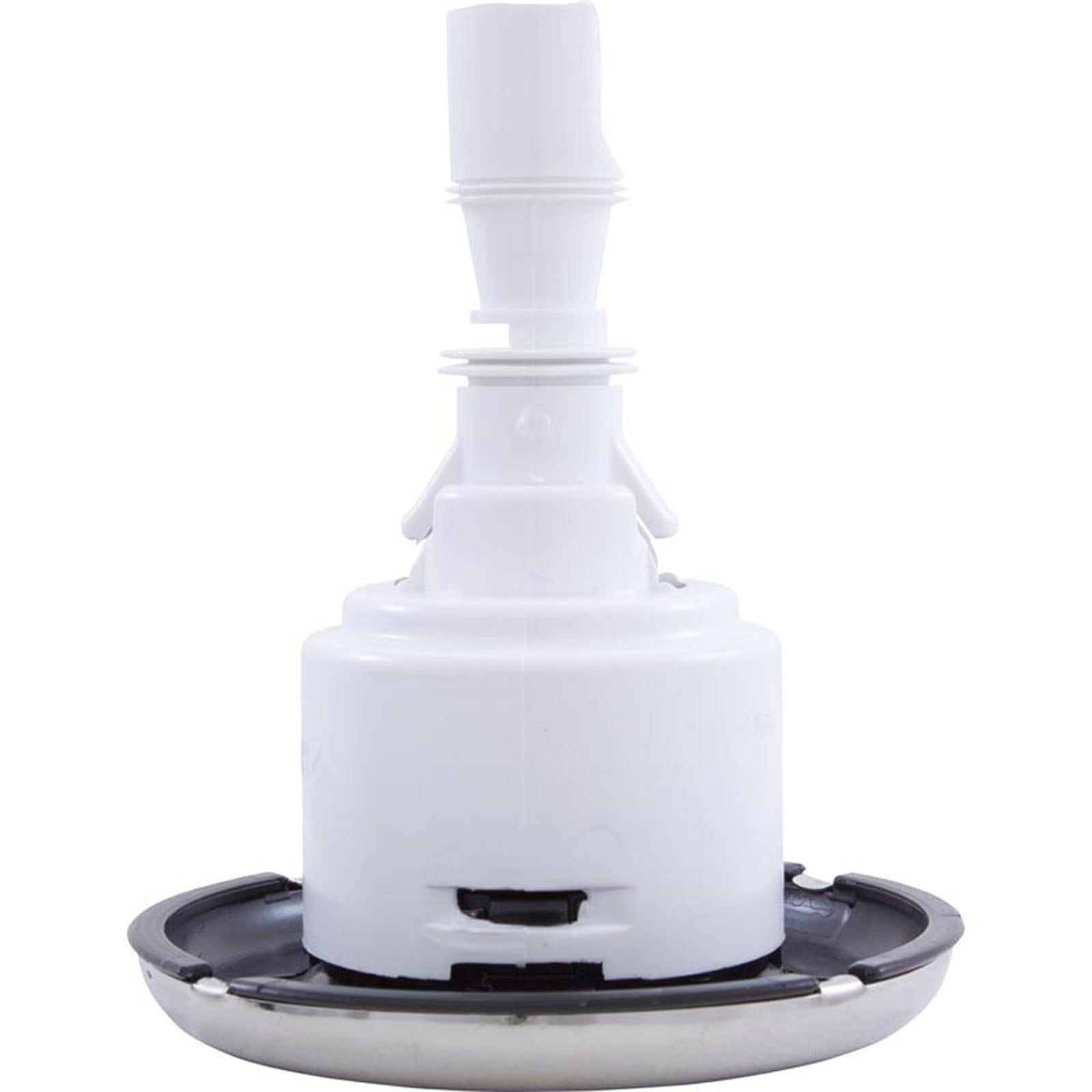 Waterway Plastics-Jet Intl, WW Mini Storm, 3"fd, Massage, Smth, SS/Blk