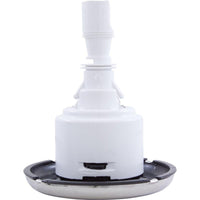 Waterway Plastics-Jet Intl, WW Mini Storm, 3"fd, Massage, Smth, SS/Blk