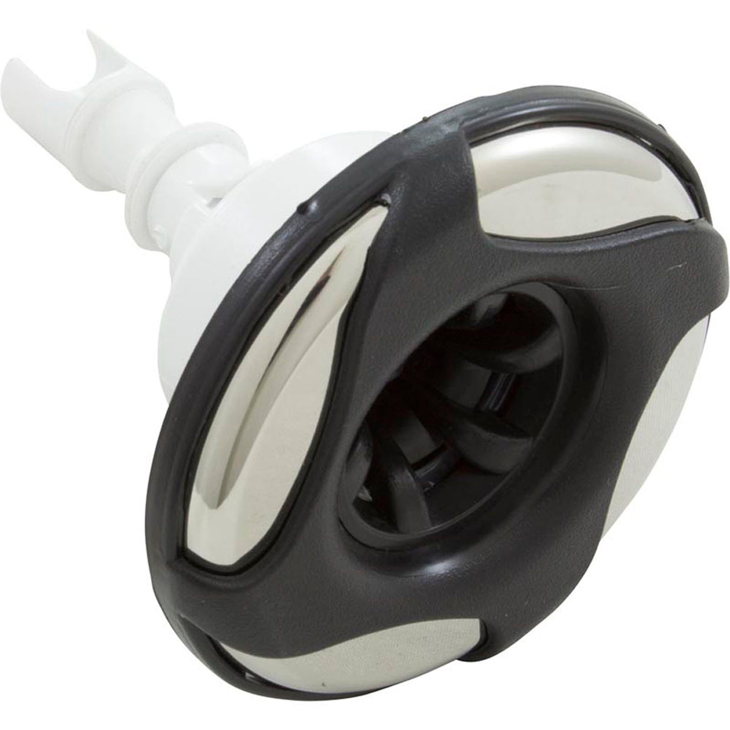 Jet Intl, WW Mini Storm, Swirl, 3-1/4" fd, estriado, SS/Blk