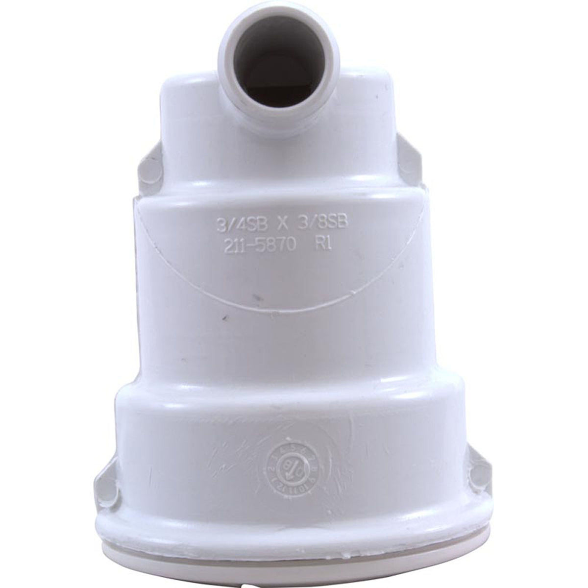 Jet Body, WW Poly Jet, a3/8"b, w3/4"b, Ell