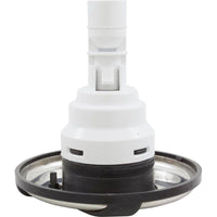 Jet Intl,WW Poly Strm,Swirl,4-3/8"fd,2 Roto,SS/Blk,Lrg Face