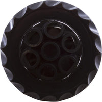 Jet Intl, WW Poly Jet, 3-3/8"fd, Massage, Dlx Scal, Blk