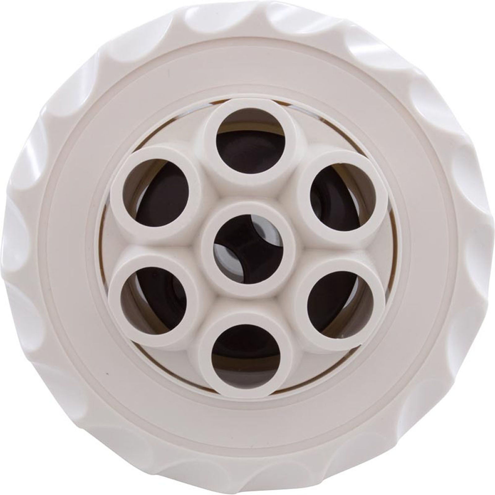 Jet Intl, WW Poly Jet, 3-3/8"fd, Massage, Dlx Scal, White