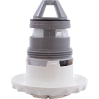 Jet Intl, WW Poly Jet, 3-3/8"fd, Massage, Dlx Scal, White