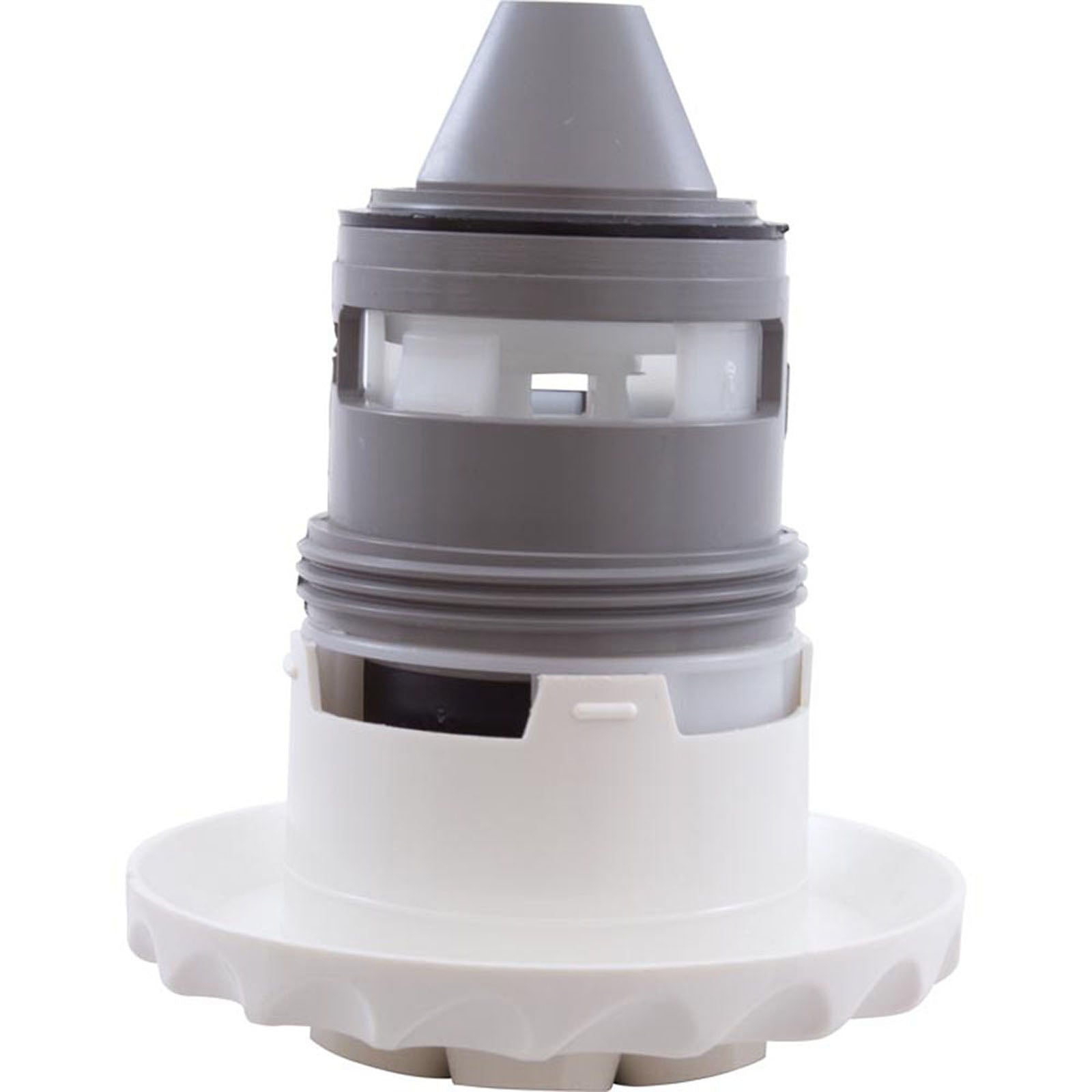 Jet Intl, WW Poly Jet, 3-3/8"fd, Massage, Dlx Scal, White