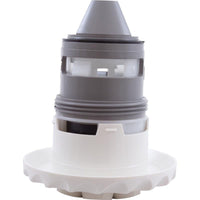 Jet Intl, WW Poly Jet, 3-3/8"fd, Massage, Dlx Scal, White