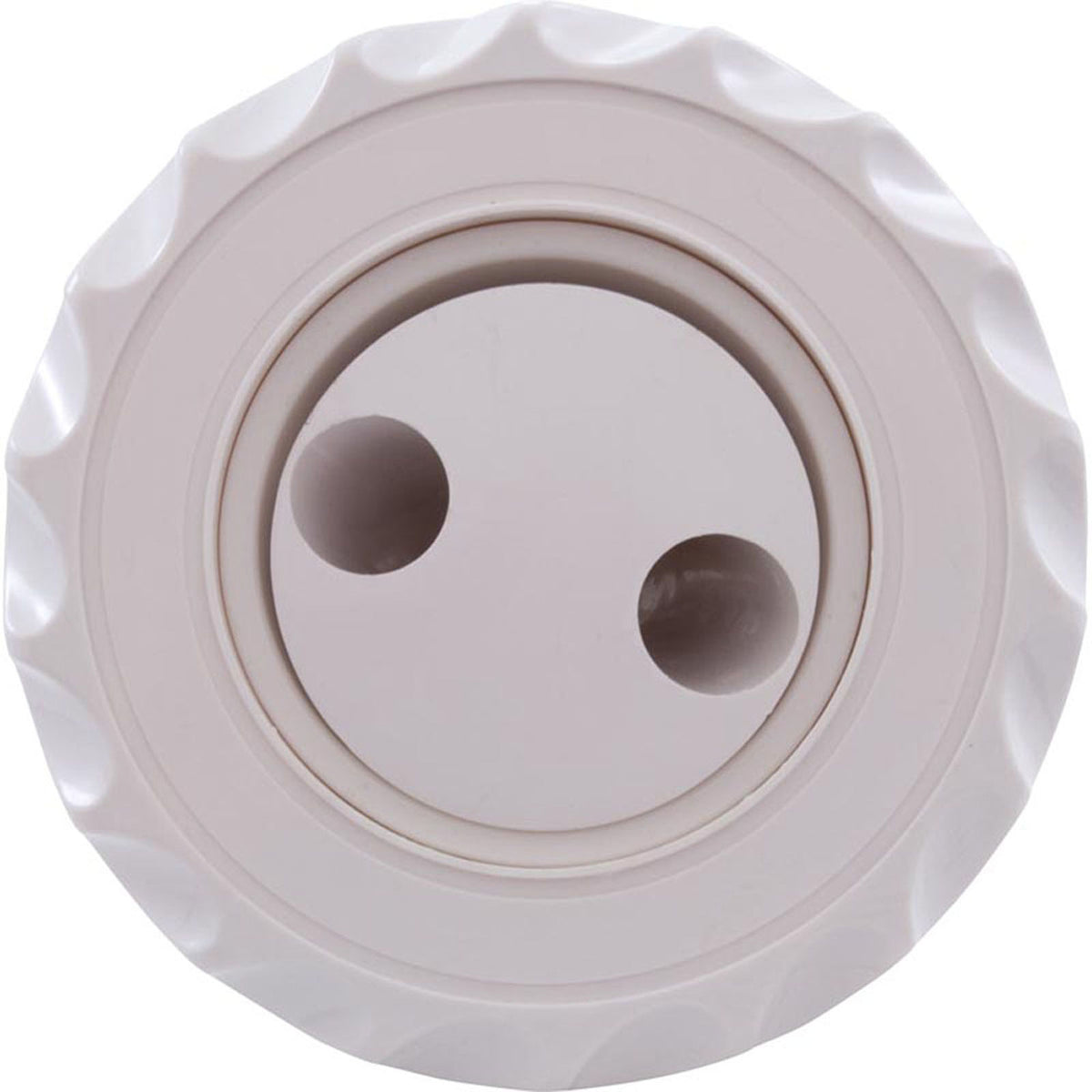 Jet Intl, WW Poly Jet, 3-3/8"fd, Twin Roto, Dlx Scal, White