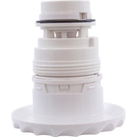 Jet Intl, WW Poly Jet, 3-3/8"fd, Twin Roto, Dlx Scal, White