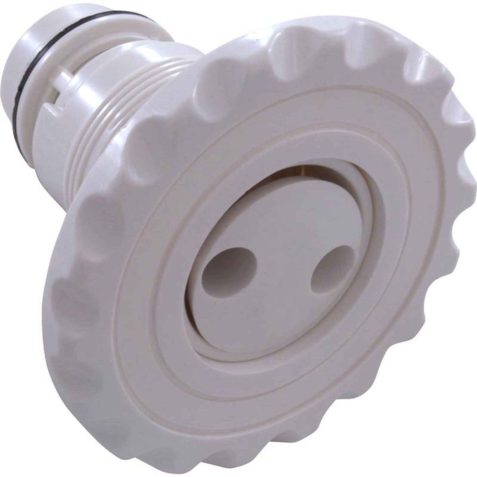 Jet Intl, WW Poly Jet, 4-3/16"fd, Twin Roto, Dlx Scal, White