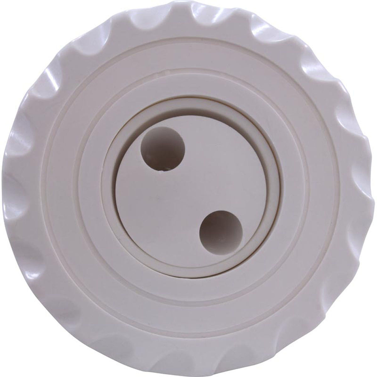 Jet Intl, WW Poly Jet, 4-3/16"fd, Twin Roto, Dlx Scal, White