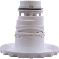 Jet Intl, WW Poly Jet, 4-3/16"fd, Twin Roto, Dlx Scal, White