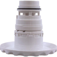 Jet Intl, WW Poly Jet, 4-3/16"fd, Twin Roto, Dlx Scal, White