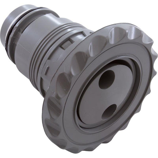 Jet Intl, jet poly WW, 3-3/8"fd, double roto, échelle Dlx, gris