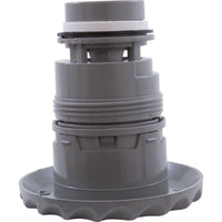 Jet Intl, WW Poly Jet, 3-3/8"fd, Twin Roto, Dlx Scal, Gry