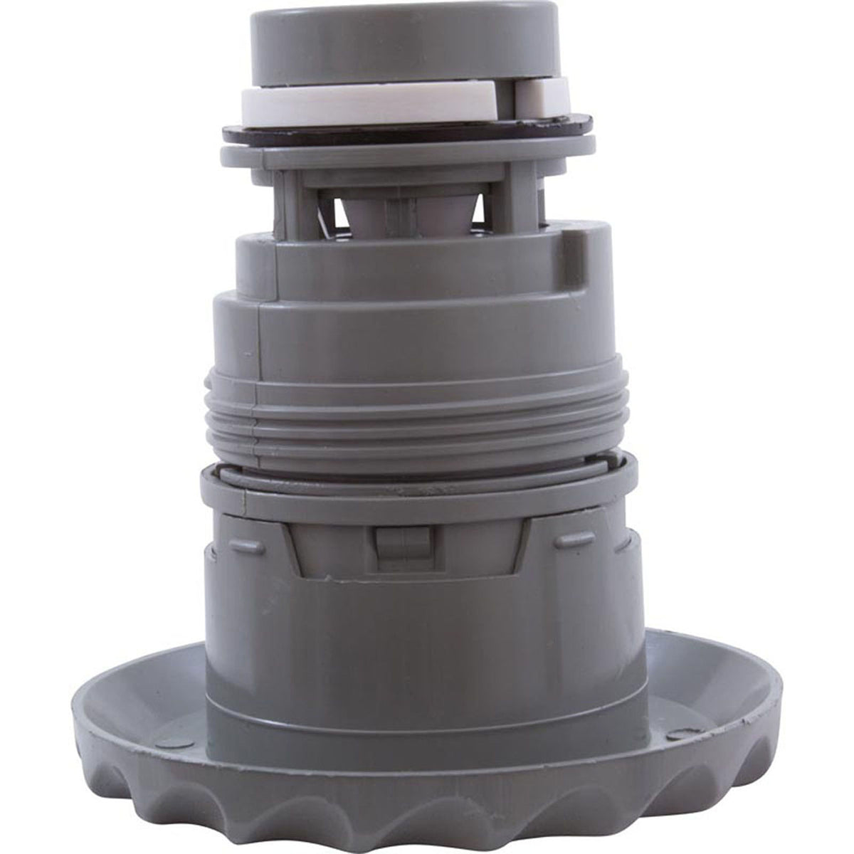 Jet Intl, WW Poly Jet, 3-3/8"fd, Twin Roto, Dlx Scal, Gry