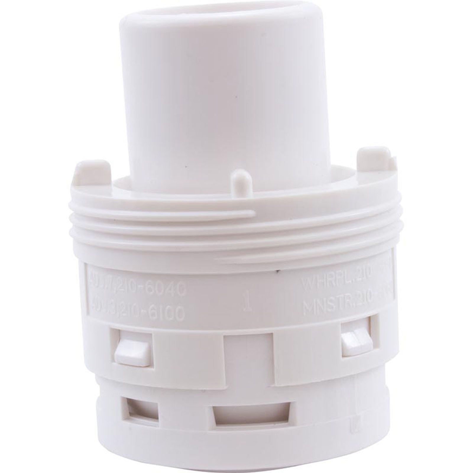 Nozzle, Waterway Poly Jet Caged Style, Dir, 2-5/8" White
