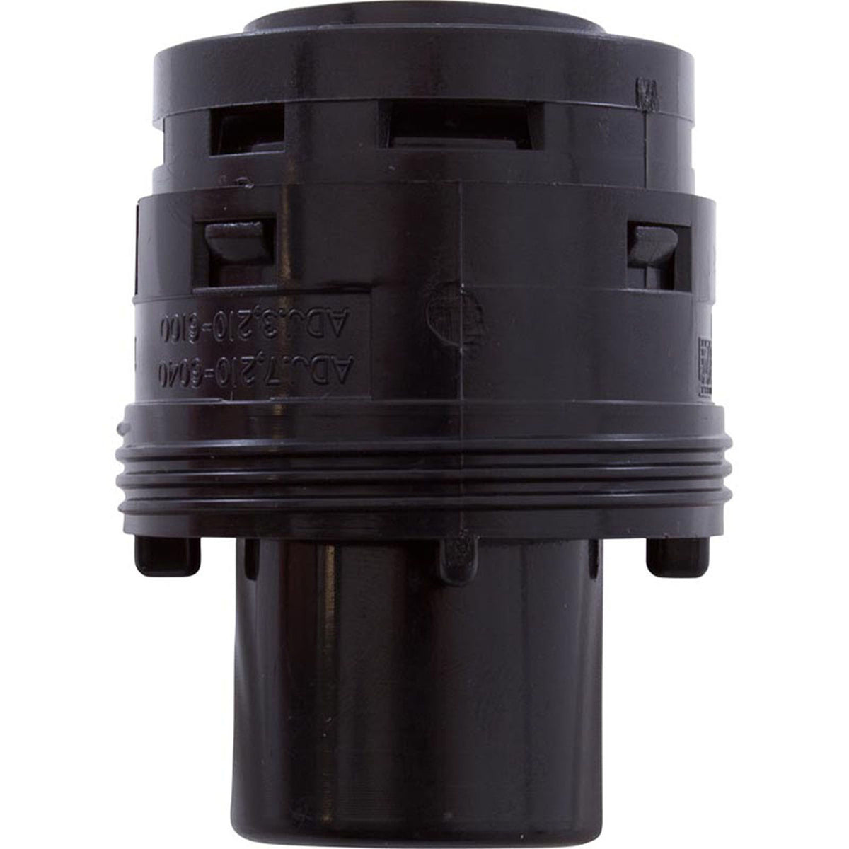 Nozzle, Waterway Poly Jet Caged Style, Directional, Black