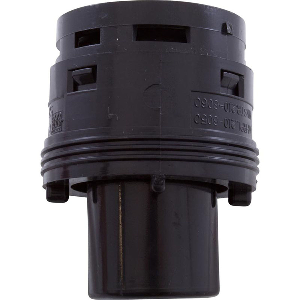 Nozzle, Waterway Poly Jet Caged Style, Directional, Black