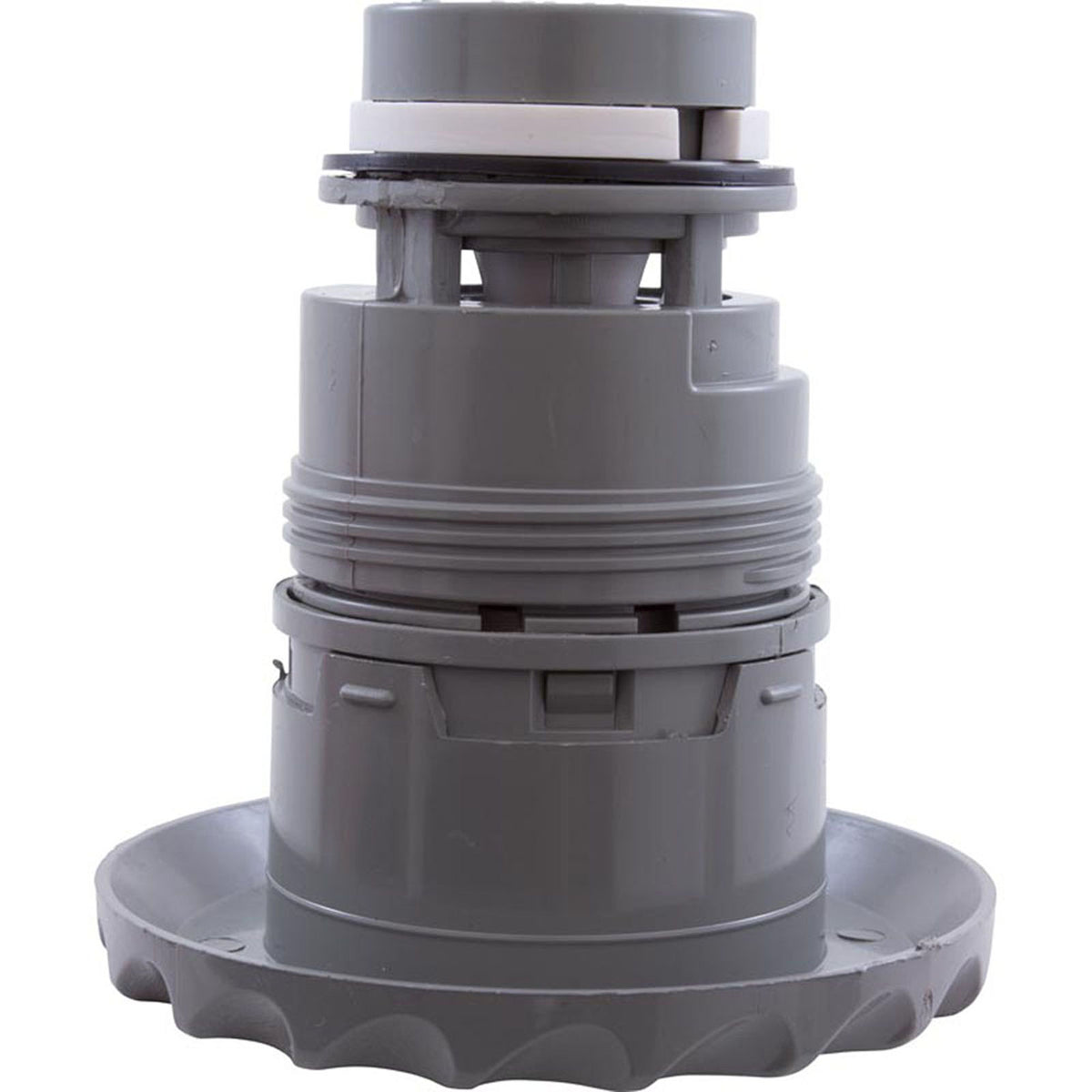 Jet Intl, WW Poly Jet, 3-3/8"fd, Roto, Dlx Scal, Gry