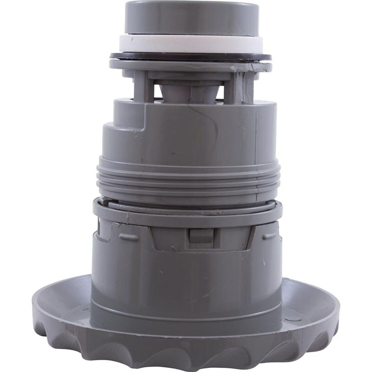 Jet Intl, WW Poly Jet, 3-3/8"fd, Roto, Dlx Scal, Gry