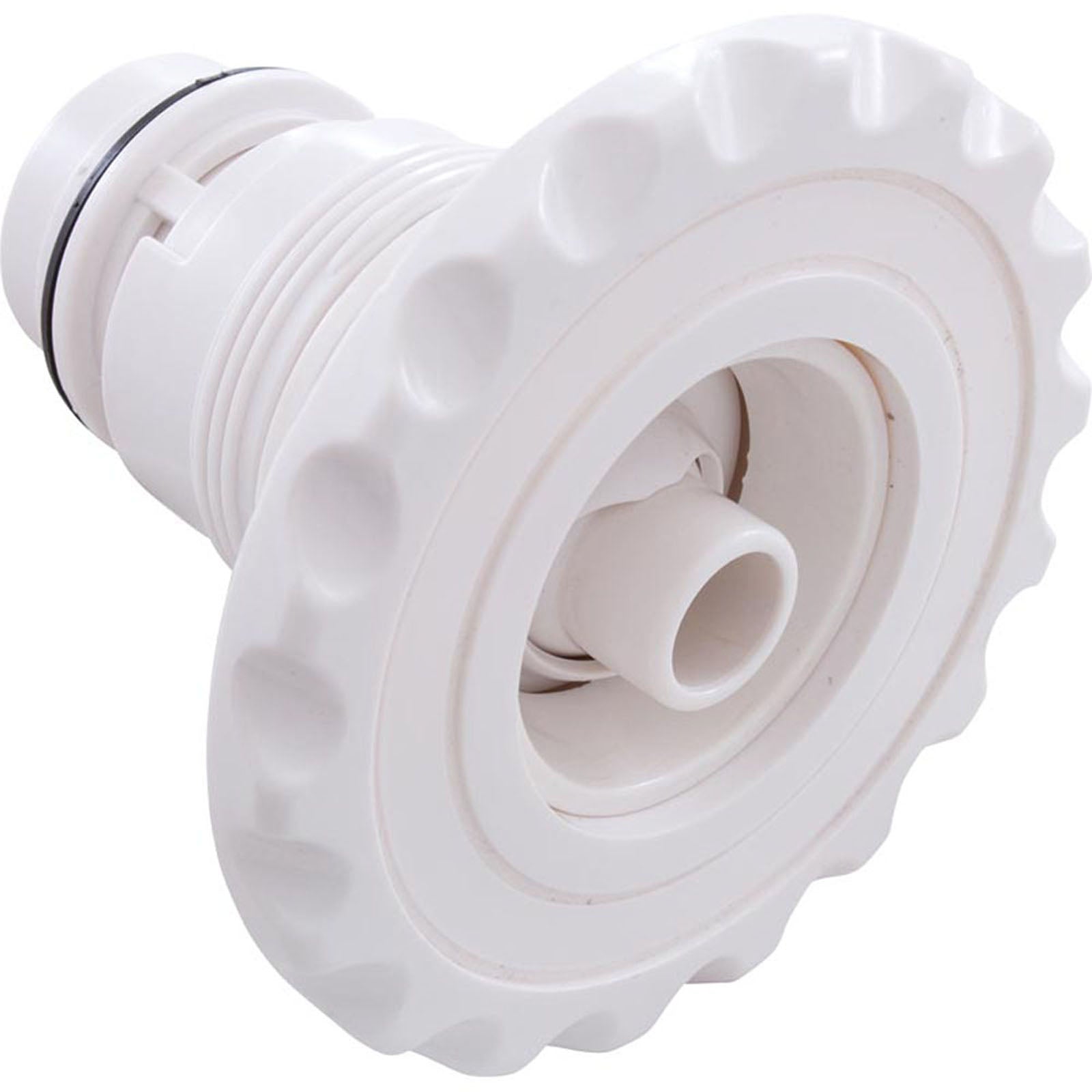 Jet Intl, WW Poly Jet, 4-3/16"fd, Roto, Dlx Scal, White