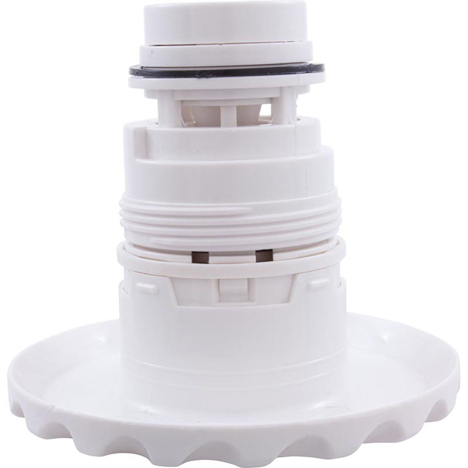 Jet Intl, WW Poly Jet, 4-3/16"fd, Roto, Dlx Scal, White