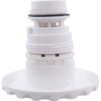 Jet Intl, WW Poly Jet, 4-3/16"fd, Roto, Dlx Scal, White