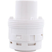 Nozzle, Waterway Poly Jet Caged Style, Directional, White