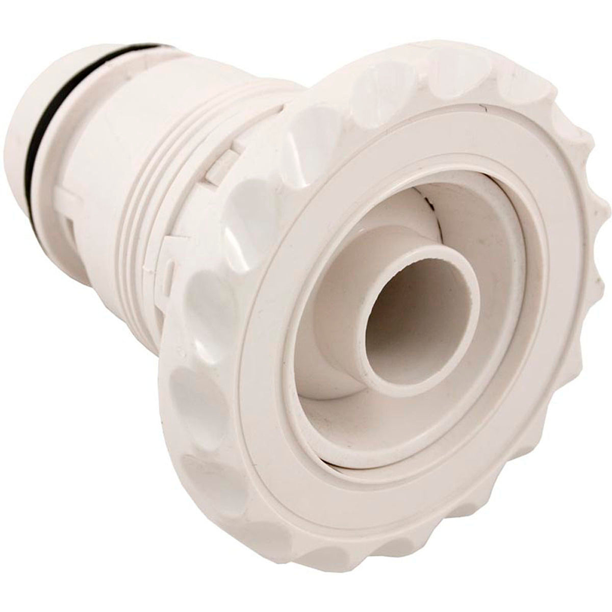 Jet Intl, WW Poly Jet, 3-3/8"fd, Dir, Dlx Scal, White