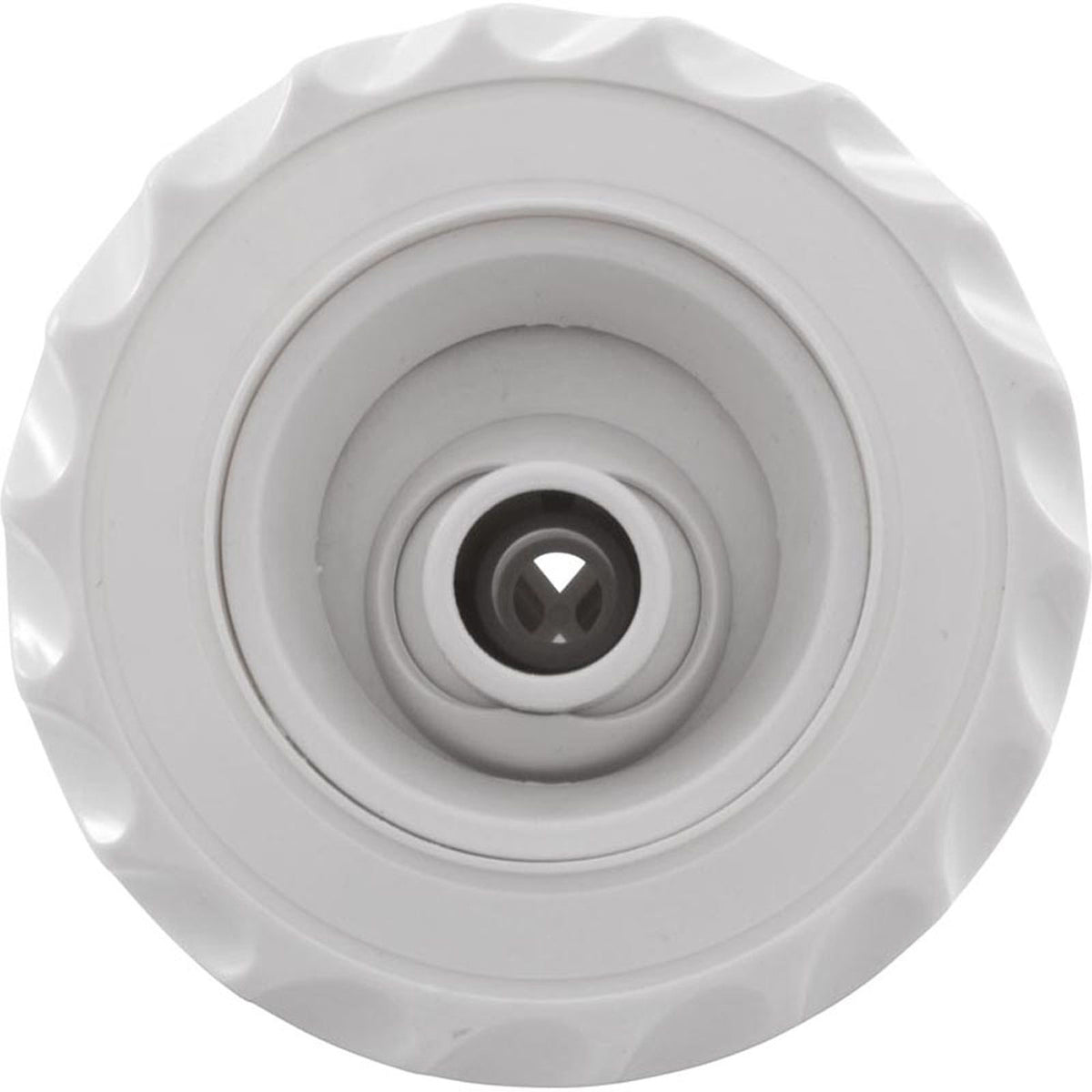 Jet Intl, WW Poly Jet, 3-3/8"fd, Roto, Dlx Scal, White