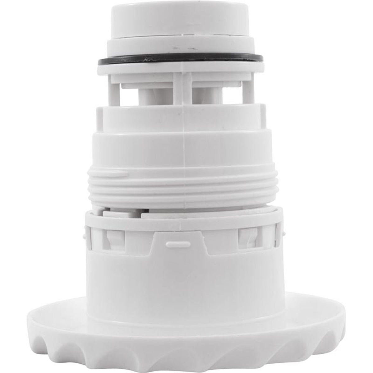 Jet Intl, WW Poly Jet, 3-3/8"fd, Roto, Dlx Scal, White