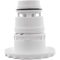 Jet Intl, WW Poly Jet, 3-3/8"fd, Roto, Dlx Scal, White