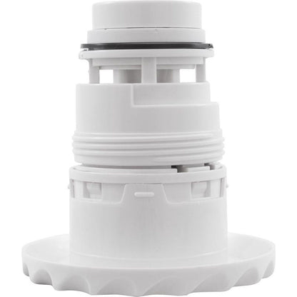 Jet Intl, WW Poly Jet, 3-3/8" fd, roto, escala Dlx, blanco