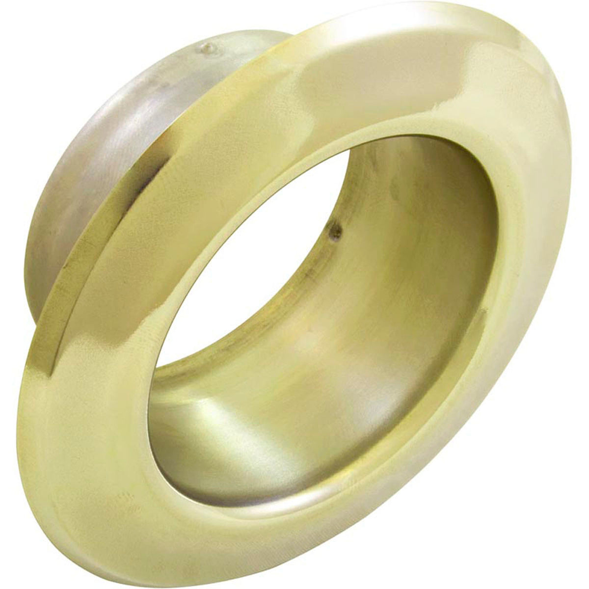 Escutcheon, WW Poly Jet, 3-1/4"fd, Polished Brass