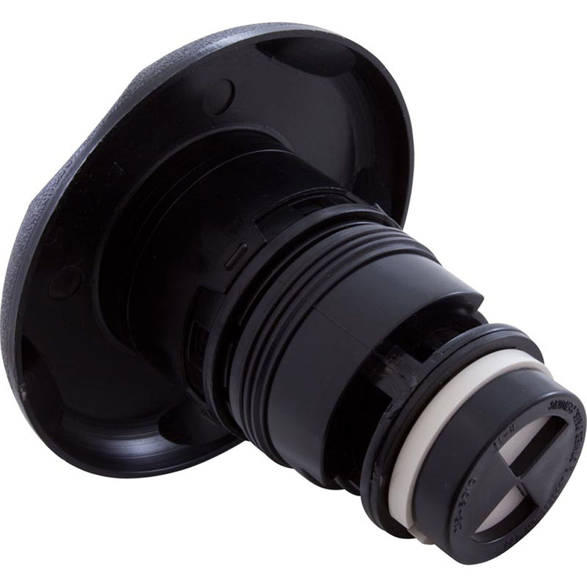 Jet Intl, WW Poly Jet, 4-3/16"fd, Dir, Textured Scal, Blk