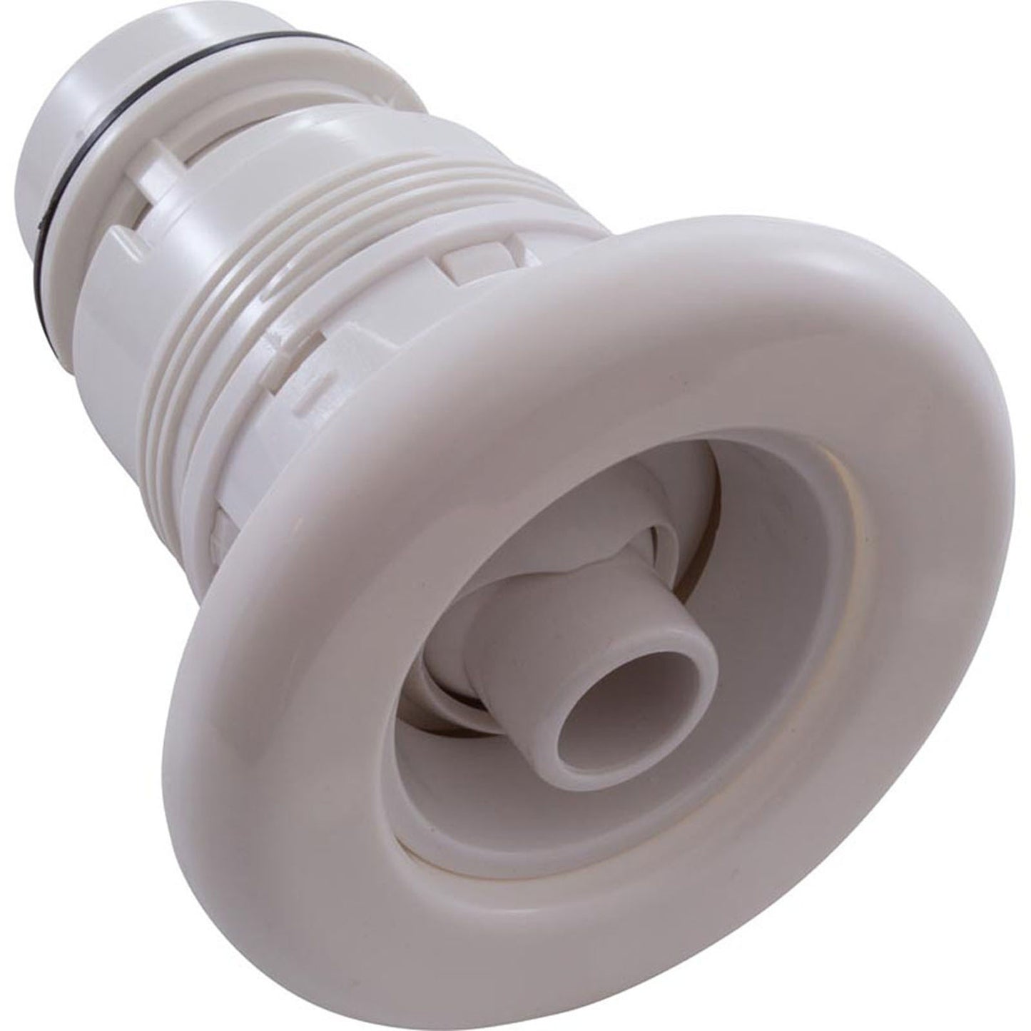 Jet Intl, WW Poly Jet, 3-3/8"fd, Roto, Smth, White