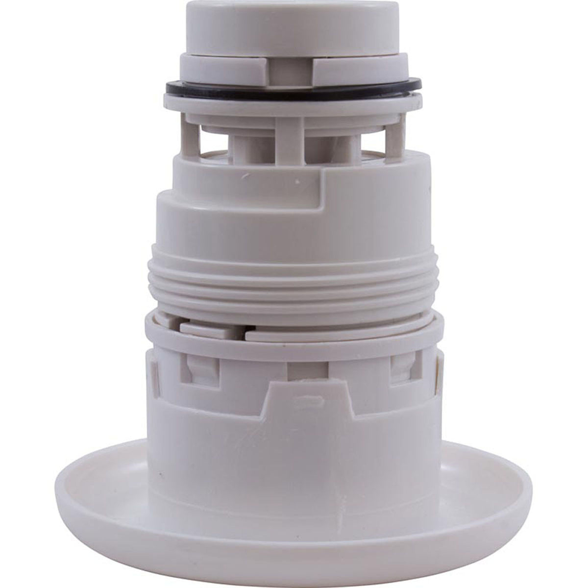 Jet Intl, WW Poly Jet, 3-3/8"fd, Roto, Smth, White