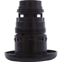 Jet Intl, WW Poly Jet, 3-3/8"fd, Roto, Textured Scal, Blk