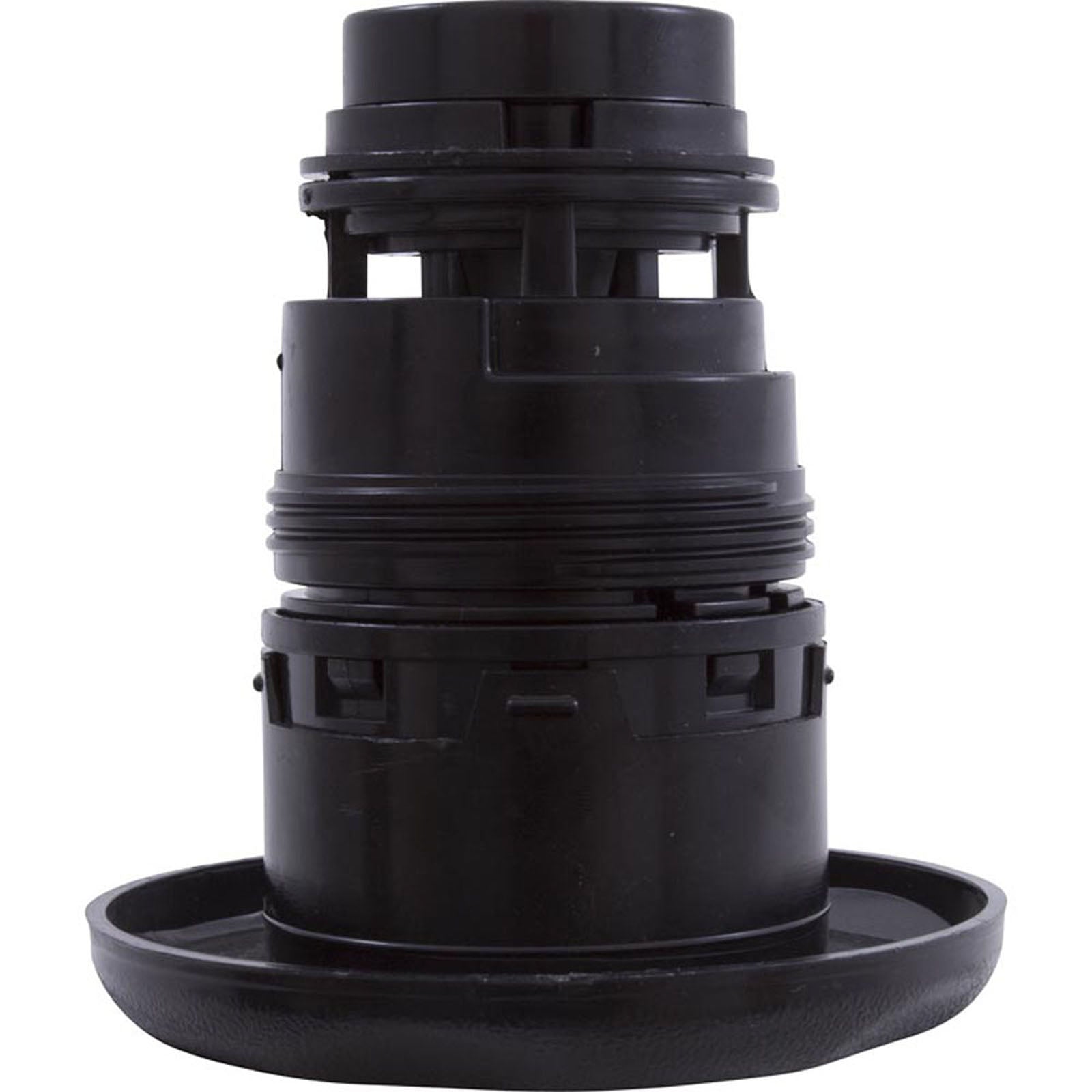 Jet Intl, WW Poly Jet, 3-3/8"fd, Roto, Textured Scal, Blk
