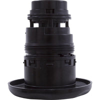 Jet Intl, WW Poly Jet, 3-3/8"fd, Roto, Textured Scal, Blk