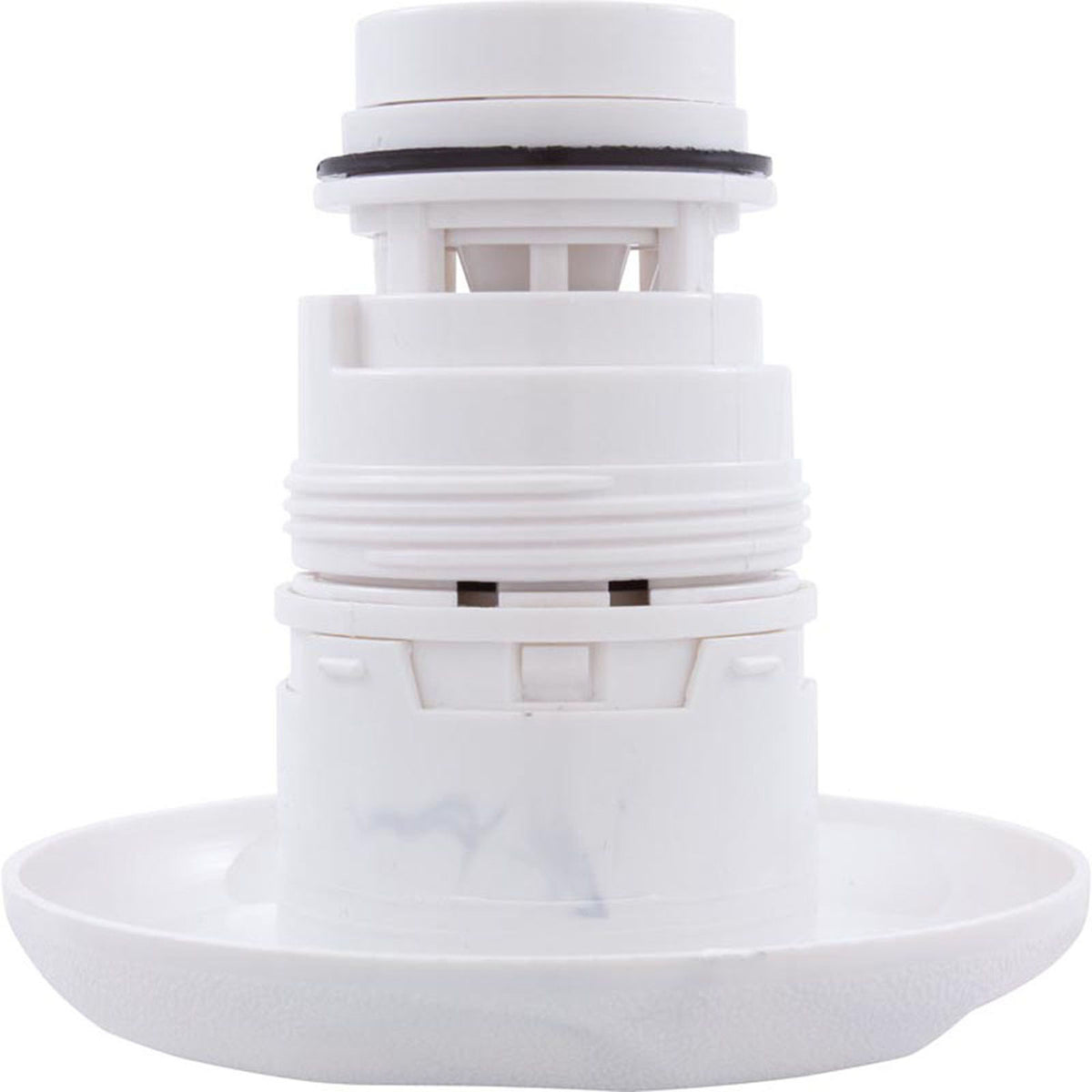 Jet Intl, WW Poly Jet, 4-3/16"fd, Roto, Textured Scal, White