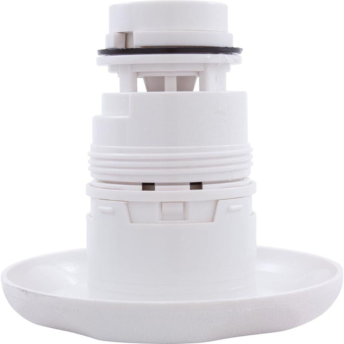 Jet Intl, WW Poly Jet, 4-3/16"fd, Roto, Textured Scal, White