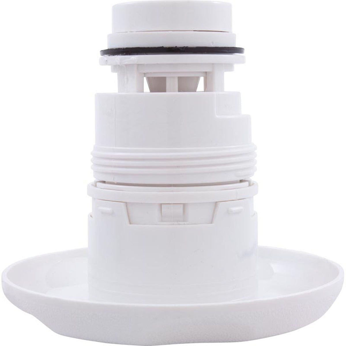 Jet Intl, WW Poly Jet, 4-3/16"fd, Roto, Textured Scal, White