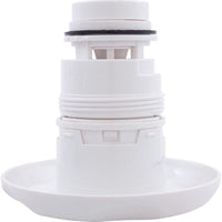 Jet Intl, WW Poly Jet, 4-3/16"fd, Roto, Textured Scal, White
