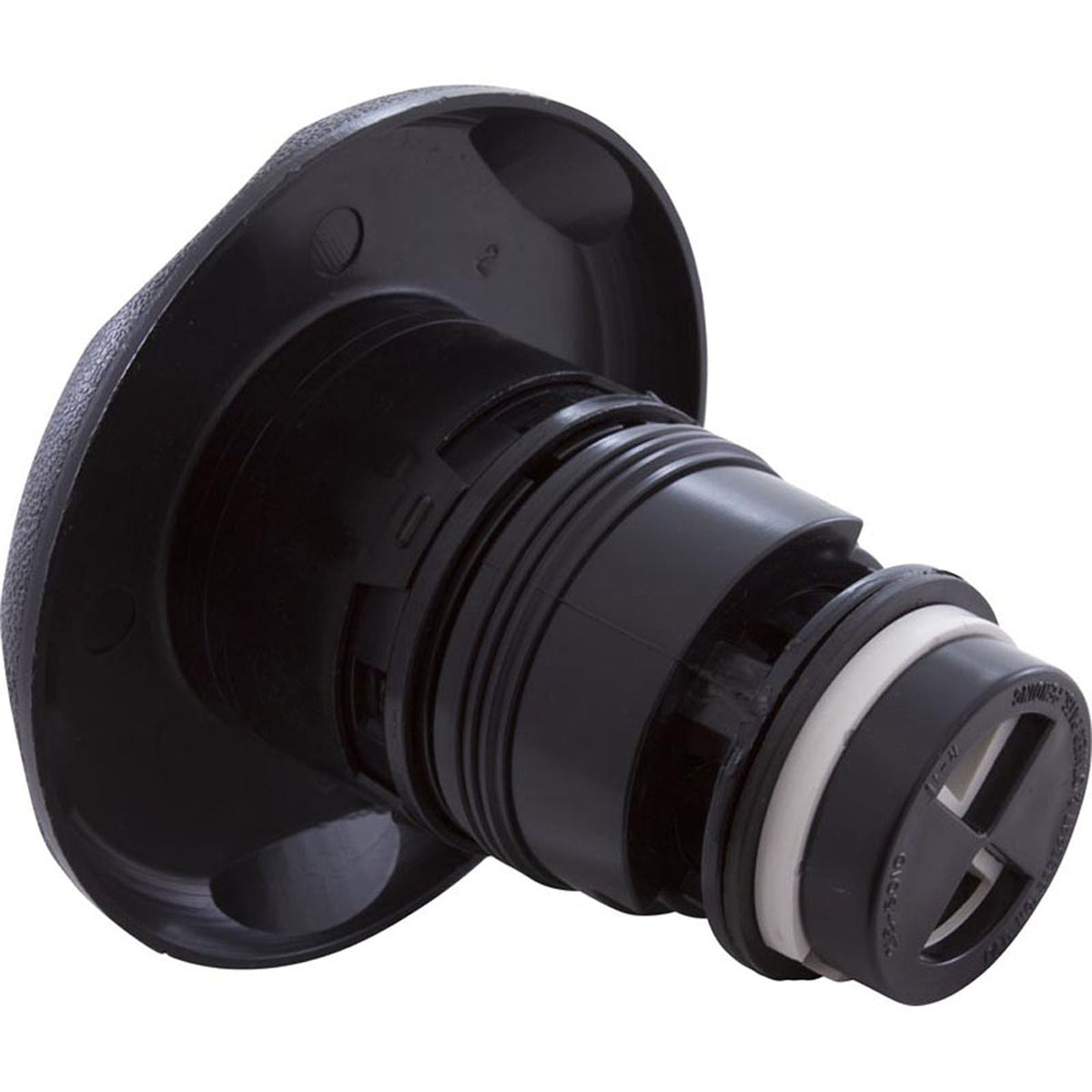 Jet Intl, WW Poly Jet, 4-3/16"fd, Roto, Textured Scal, Blk
